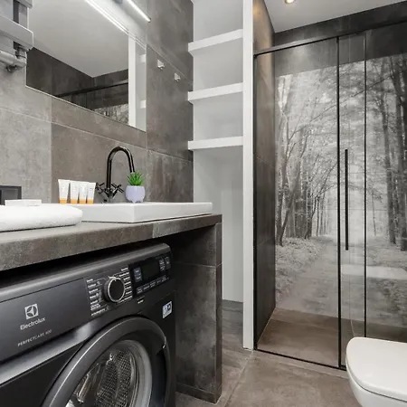 Black & White Minimalist In By Renters 公寓 华沙